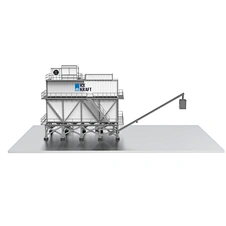 40 FEET CONTAINERIZED ICE PLANT FOR CONCRETE COOLING SYSTEM